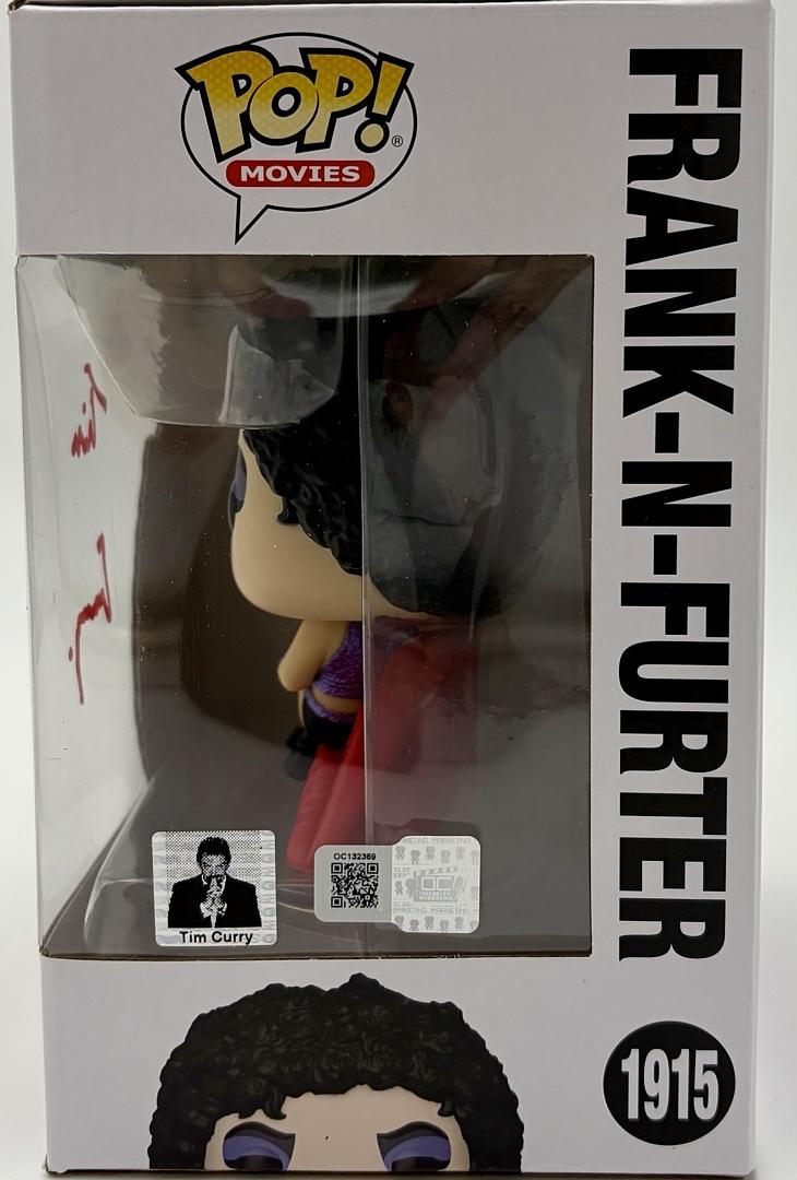 Tim Curry signed Funko #1915 "Frank-N-Furter" (Rocky Horror Picture Show) - OC Celebrity Marketing