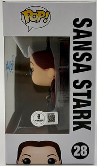 Sophie Turner signed "Sansa Stark" Funko #28 (Game of Thrones) - *RARE* Beckett COA