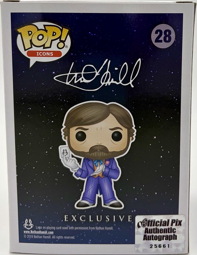 Mark Hamill Signed Funko Pop #28 Joker / Mark Hamill Exclusive - Official Pix COA