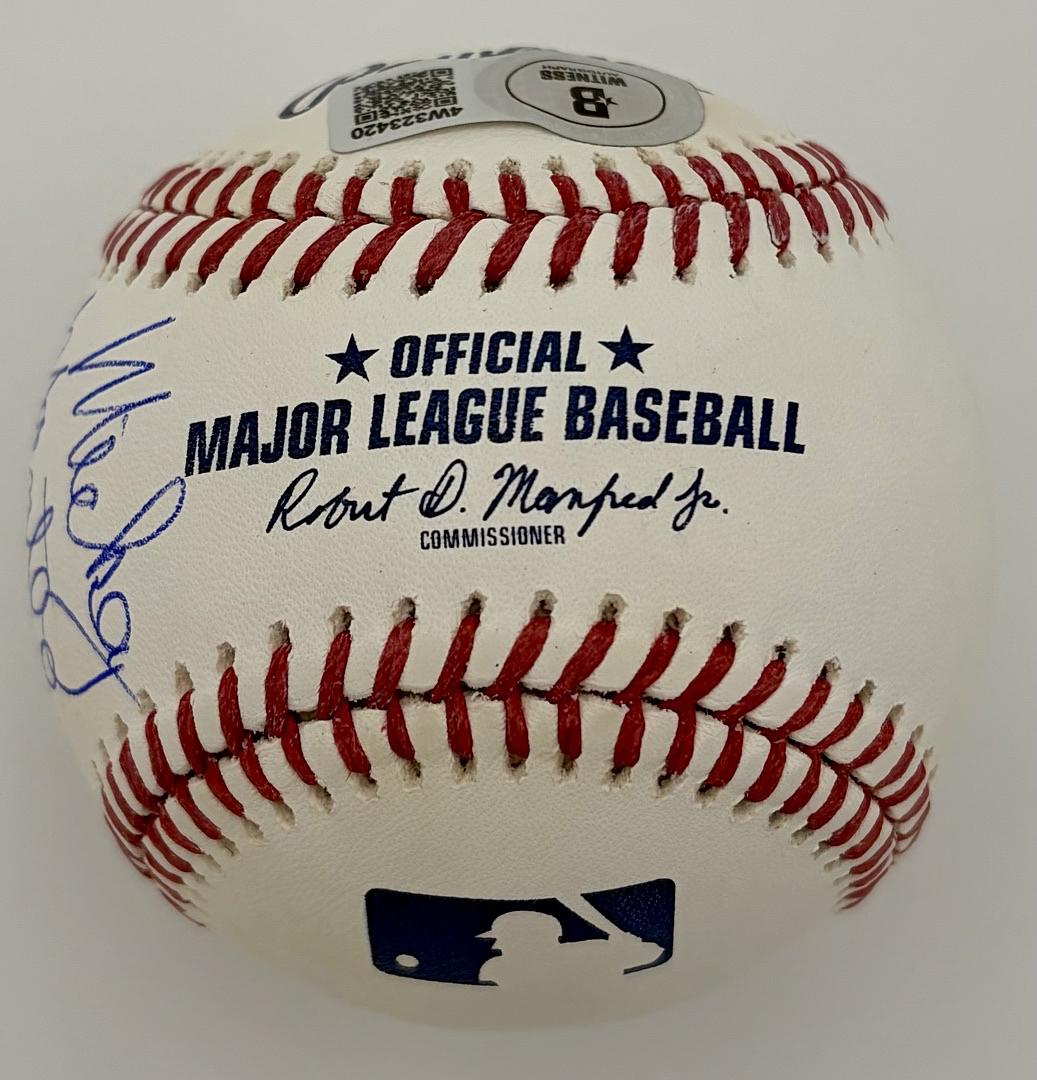 Chaz Palminteri signed baseball w/long quote - Beckett COA