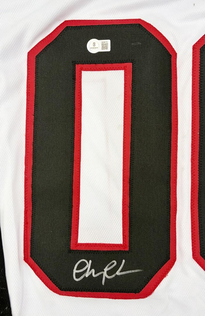 Chevy Chase signed Blackhawks Jersey - Beckett COA