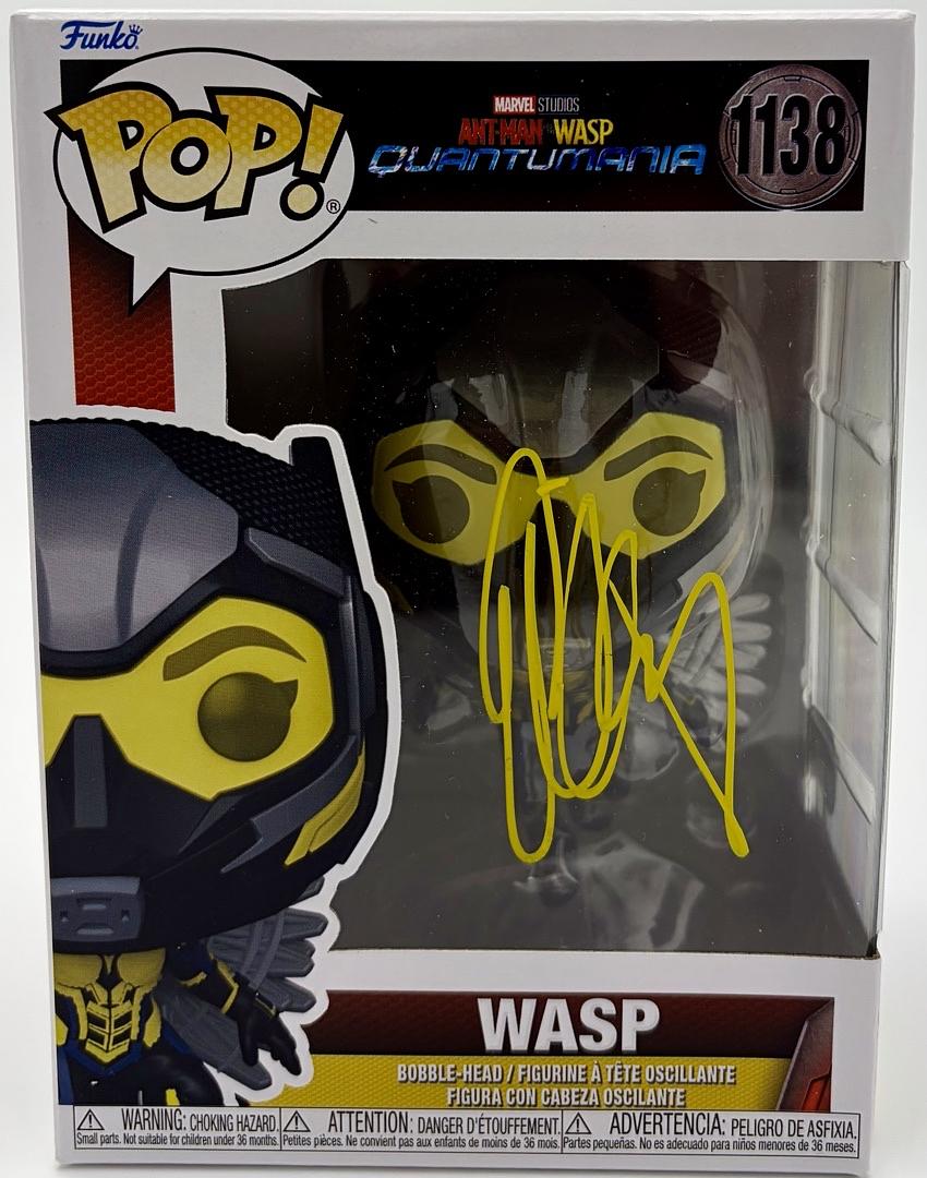 Evangeline Lilly Signed Funko Pop #1138 Wasp Ant-Man - Beckett COA