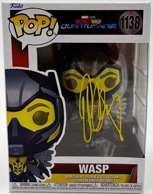 Evangeline Lilly Signed Funko Pop #1138 Wasp Ant-Man - Beckett COA