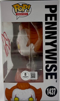 Bill Skarsgard signed "It" Funko Pop #1437 - Beckett COA