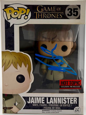 Nicolaj Costner Waldau signed Funko #35 (Game of Thrones) - Beckett COA *RARE*