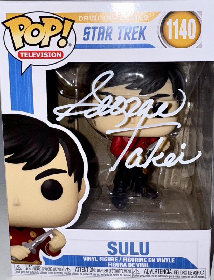George Takei Signed Funko Pop #1140 Sulu (Star Trek)  - JSA COA