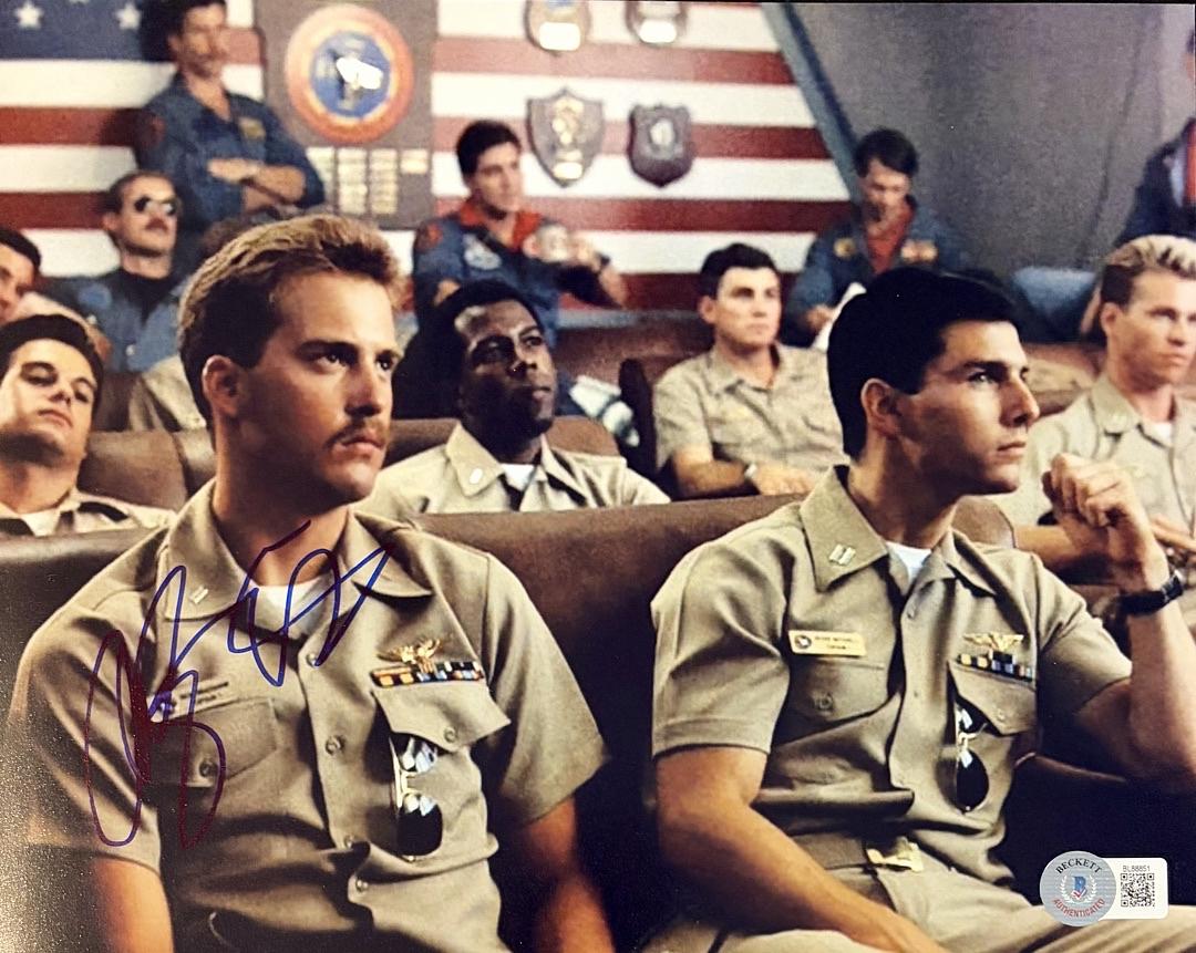 Anthony Edwards Signed 8x10 Photo (Top Gun) - Beckett COA