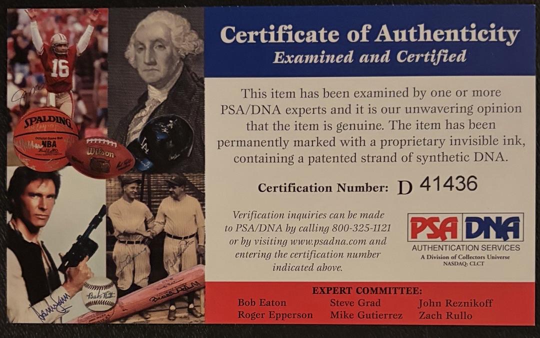 Adam West & Frank Gorshin signed 8x10 (Batman) - PSA/DNA COA