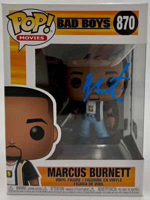 Martin Lawrence Bad Boys Marcus Burnett Signed Funko Pop - Beckett COA