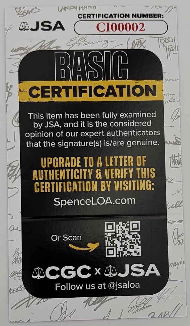 Jaime Pressly signed Playboy magazine - JSA COA