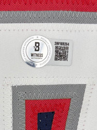 Vince Wilfork Signed Custom Red Patriots Jersey - Beckett COA