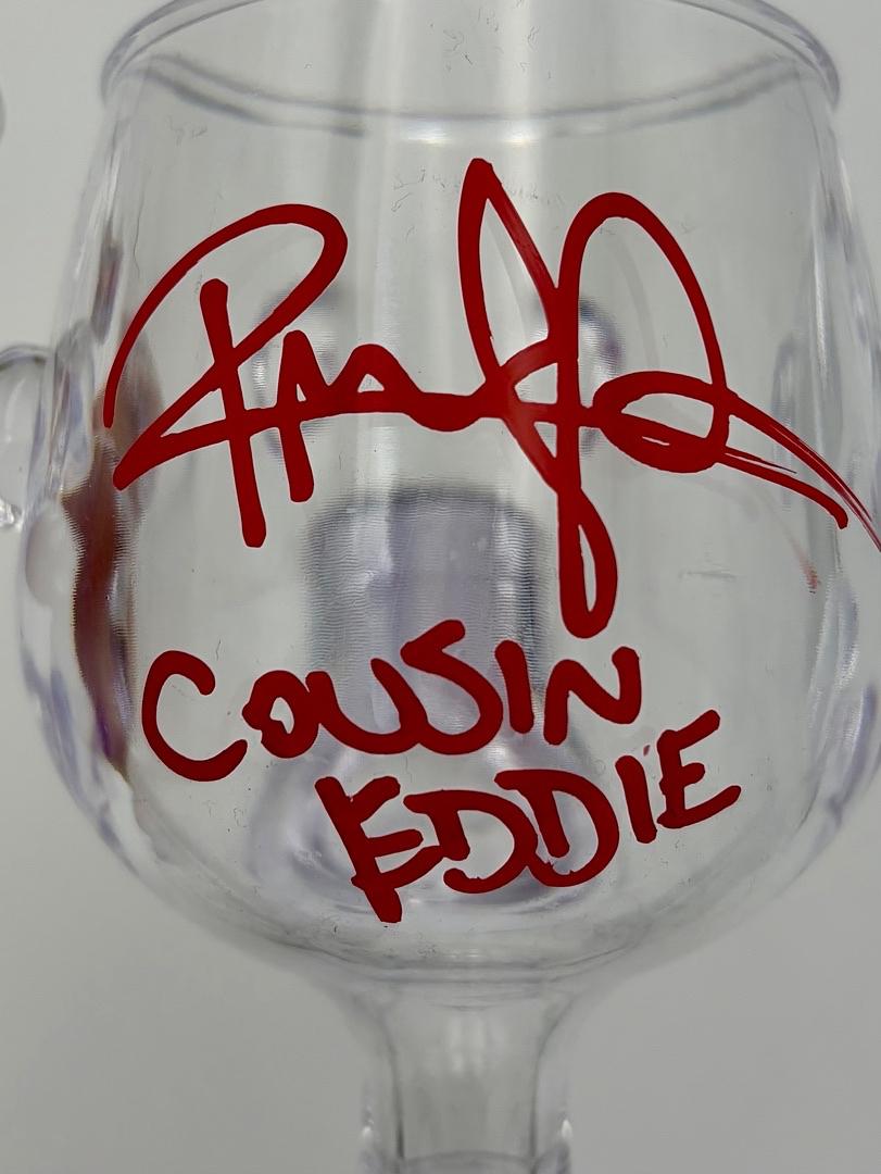 Randy Quaid Signed Acrylic Moose Mug (Christmas Vacation) - OC Celebrity Marketing COA