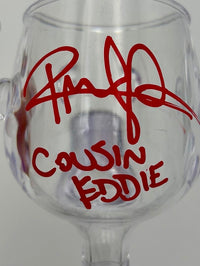 Randy Quaid Signed Acrylic Moose Mug (Christmas Vacation) - OC Celebrity Marketing COA