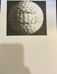 Jimmy Carter signed golf ball *RARE* - Stephen Koschal COA