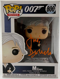 Judi Dench Signed Funko Pop #800 "M" (James Bond 007 Goldeneye) - JSA COA
