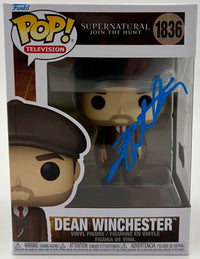 Jensen Ackles signed "Dean Winchester" Funko #1836 (Supernatural) - Beckett COA