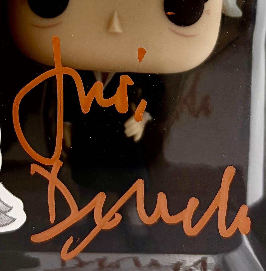 Judi Dench Signed Funko Pop #800 "M" (James Bond 007 Goldeneye) - JSA COA