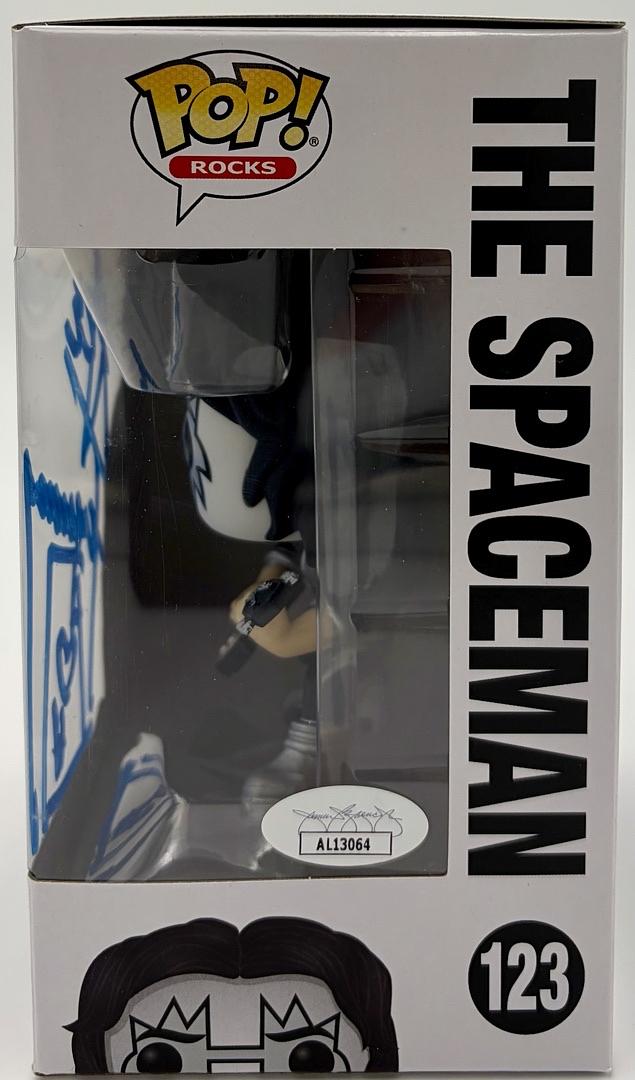 Ace Frehley Signed Funko Pop #123 "The Spaceman" (KISS) - JSA COA