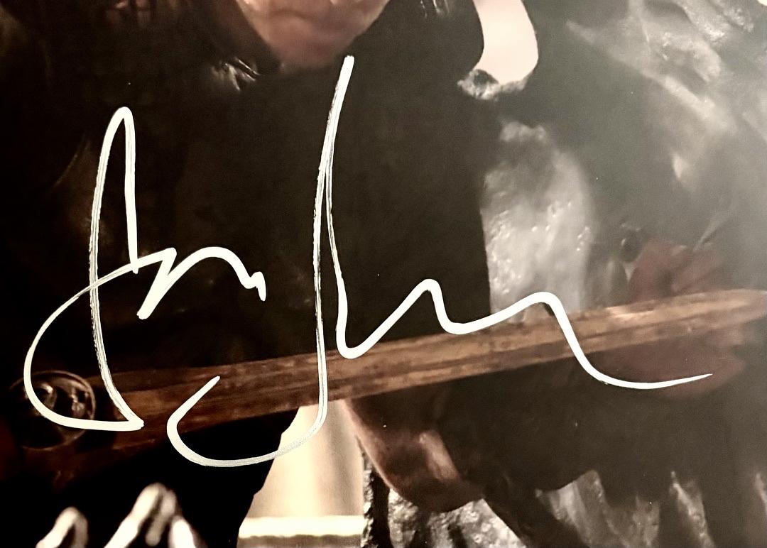 Sam Worthington signed 8x10 (Clash of the Titans) - PSA/SWAU COA