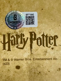 Daniel Radcliffe Signed Marauders Map (Harry Potter) - Beckett COA
