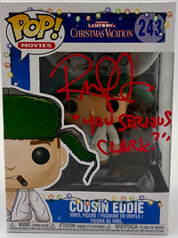 Randy Quaid National Lampoons Christmas Vacation Signed Funko #243 w/quote  - OC Celebrity Marketing