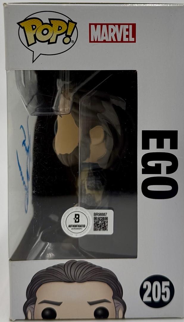 Kurt Russell Signed Funko Pop #205 "Ego" Guardians of The Galaxy - Beckett COA