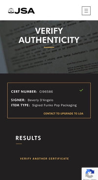 Chevy Chase and Beverly D'Angelo Signed Funko Pop #242 "Clark Griswold" (Christmas Vacation) - Beckett & JSA COA