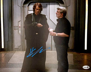 Hayden Christensen (Star Wars) signed 11x14 - JSA COA