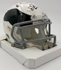 Mark Wahlberg signed Eagles mini-helmet (Invincible) - Beckett COA