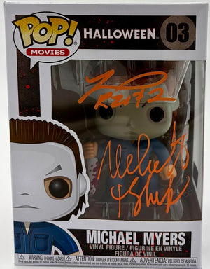 Nick Castle and Tyler Mane Signed Funko #03 "Michael Myers" (Halloween) - Pristine & JSA