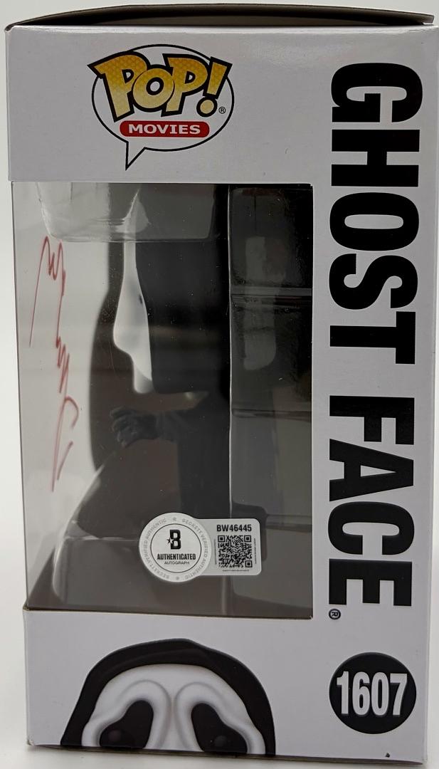 Dermot Mulroney signed "Ghost Face" Funko #1607 - Beckett COA