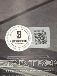 William Shatner, Walter Koenig, George Takei, Nichelle Nichols and James Doohan Signed 11x14 Photo (Star Trek) *RARE* - Beckett COA