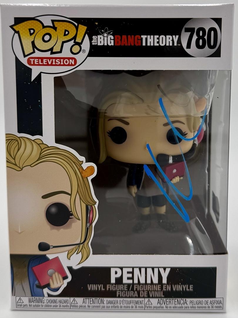 Kaley Cuoco Signed Funko Pop  - Beckett COA