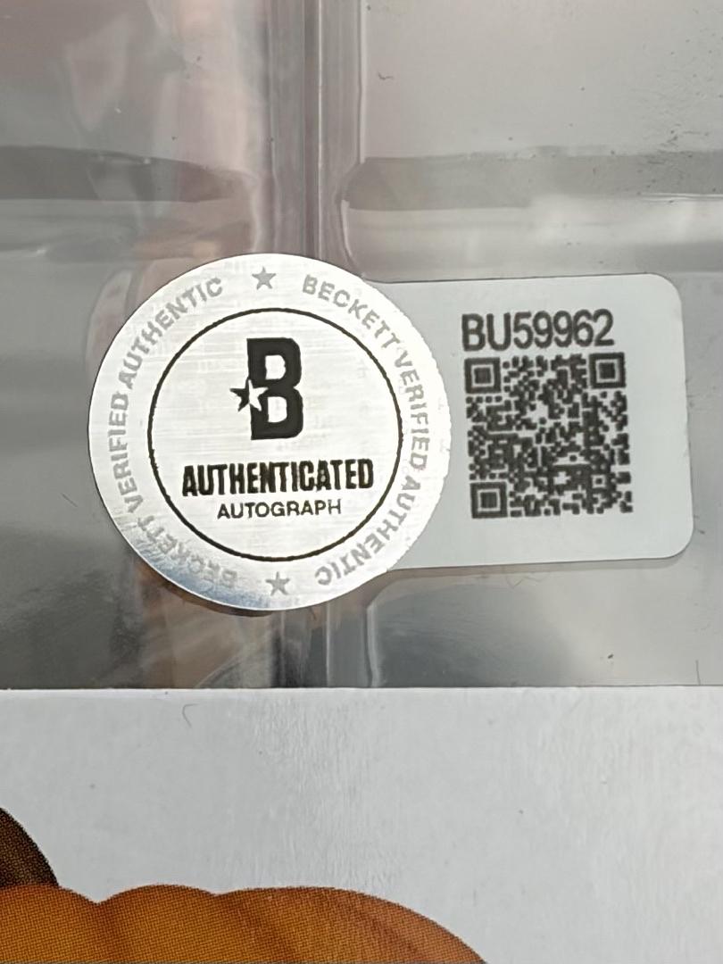 Chris Sarandon Signed Funko Pop #1357 (Pumpkin King) w/Inscription - Beckett COA