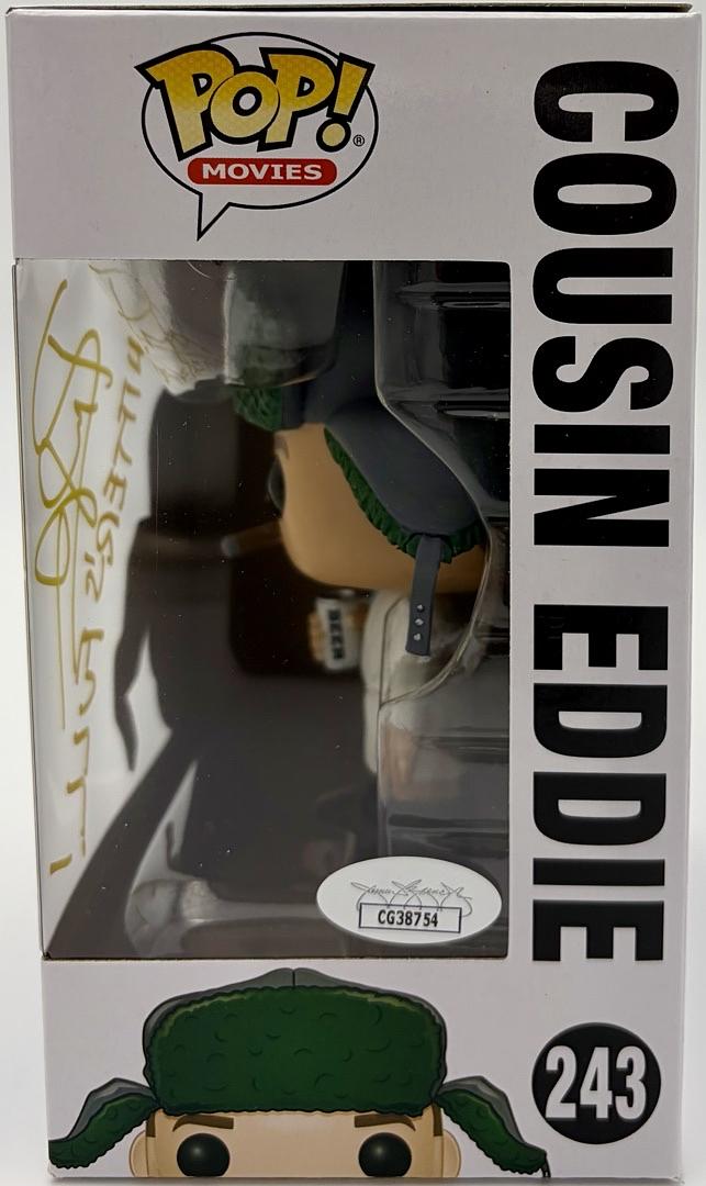 Randy Quaid National Lampoons Christmas Vacation Signed Funko #423 w/quote - JSA COA