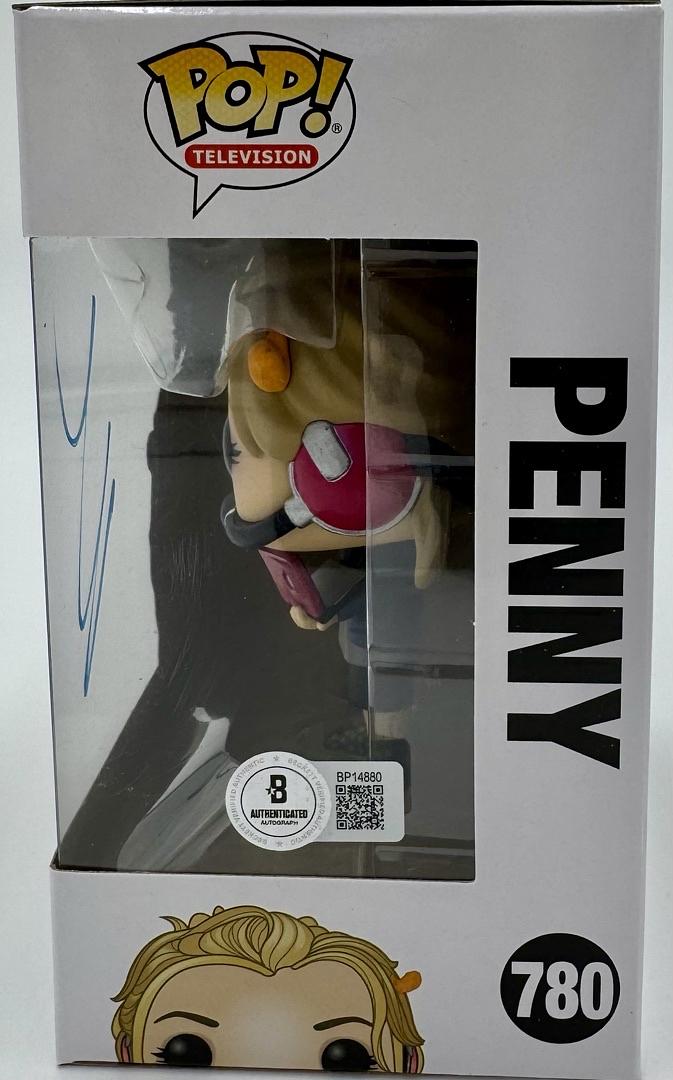 Kaley Cuoco Signed Funko Pop  - Beckett COA