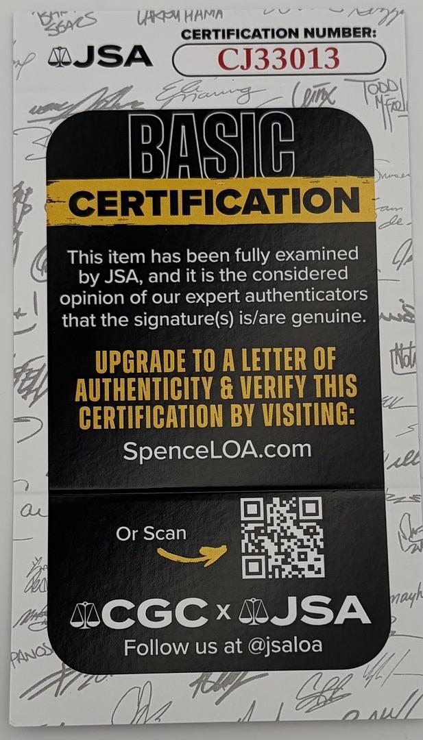 Gene Simmons (KISS) signed ROMLB - JSA COA