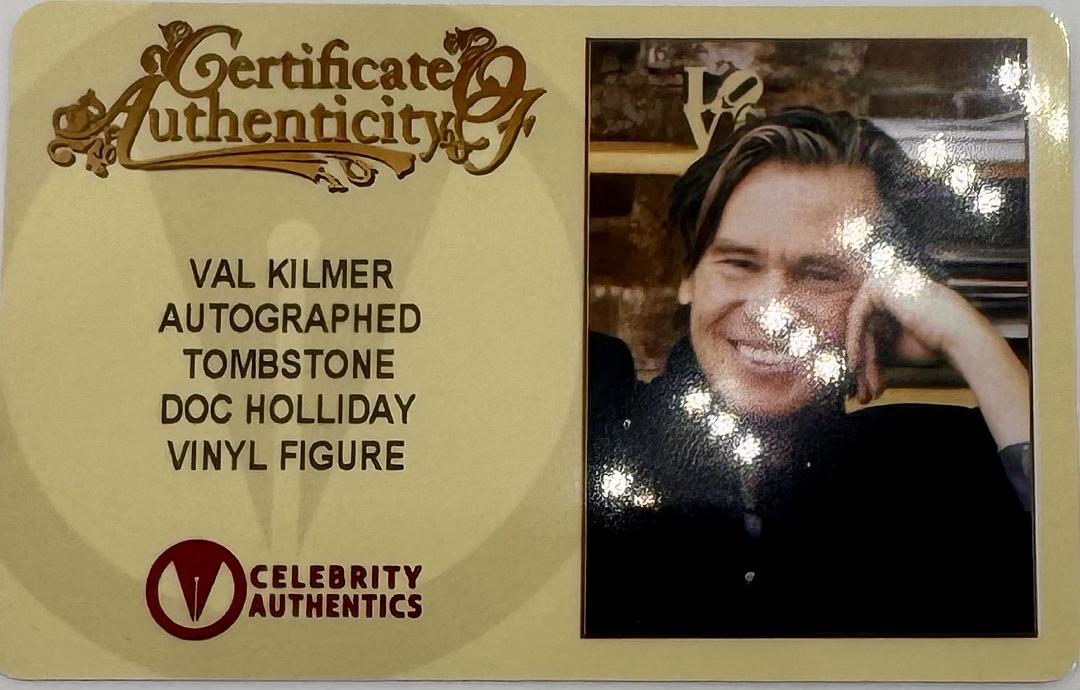 Val Kilmer Signed Funko Pop #852 "Doc Holliday" (Tombstone) *RARE* - Celebrity Authentics