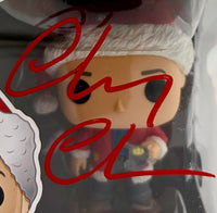 Chevy Chase and Beverly D'Angelo Signed Funko Pop #242 "Clark Griswold" (Christmas Vacation) - Beckett & JSA COA