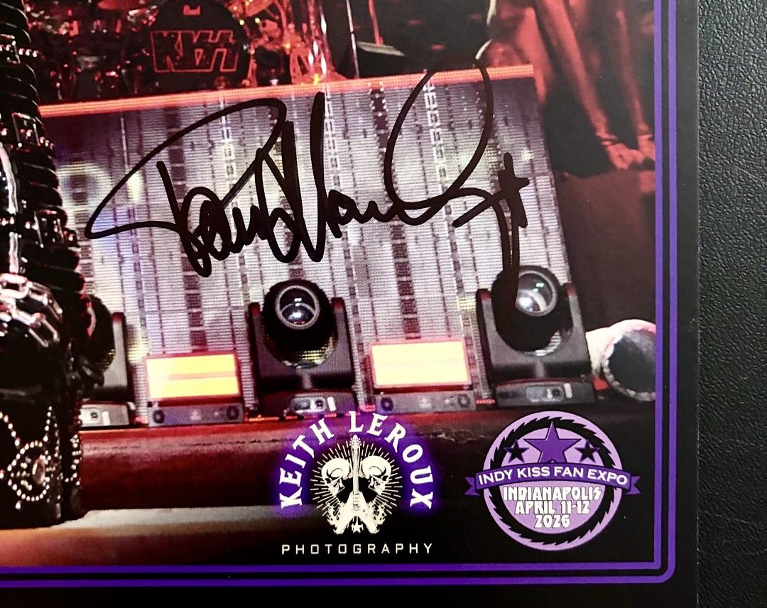Paul Stanley signed 11x17 (KISS) - JSA COA