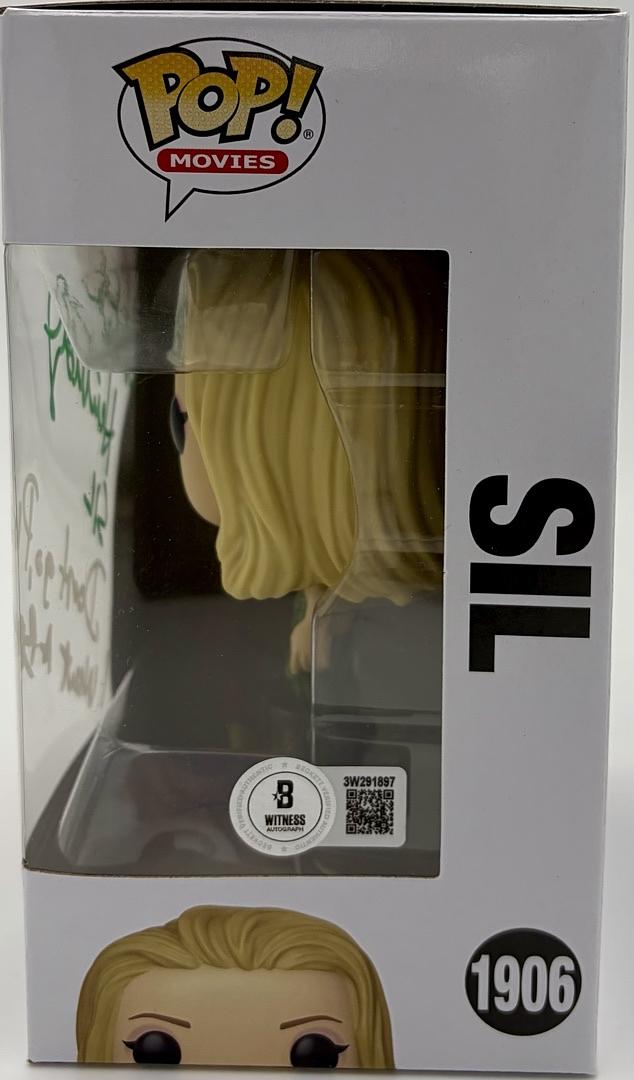 Natasha Henstridge signed "Sil" Funko #1906 w/quote (Species) - Beckett COA