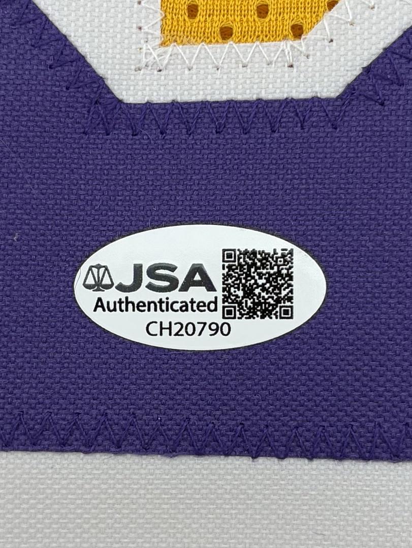 Chevy Chase (Fletch) signed Lakers Jersey - JSA COA