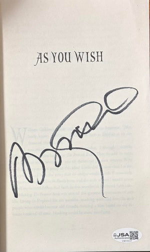 Cary Elwes signed paperback book "As You Wish" - JSA COA