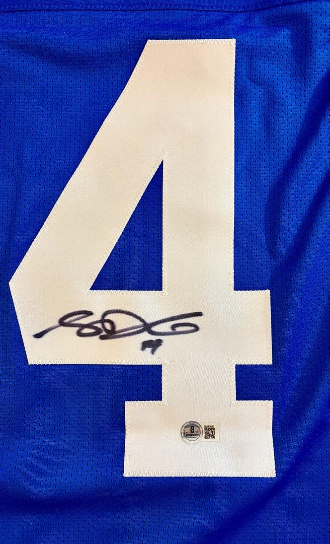 Sam Darnold signed Seahawks Jersey - Beckett COA