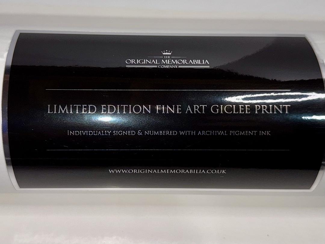 Cher 33x23 limited edition signed lithograph - Original Memorabilia Private Signing