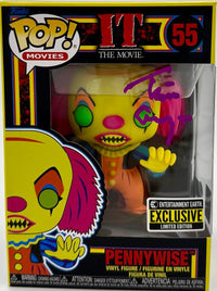 Tim Curry Signed Funko Pop #55 "Pennywise" (IT) Entertainment Earth Exclusive - Beckett COA