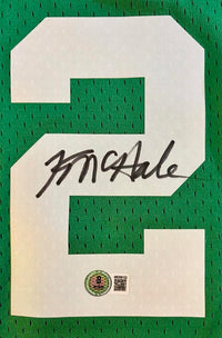 Kevin McHale Signed Mitchell & Ness Celtics Green Jersey - Beckett COA