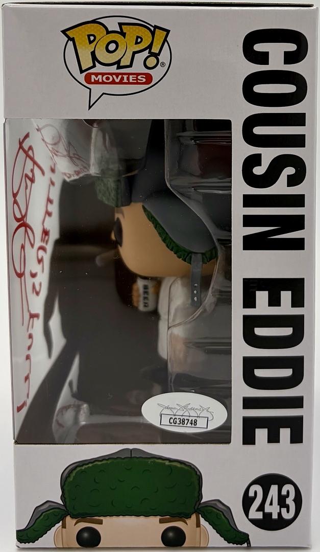 Randy Quaid National Lampoons Christmas Vacation Signed Funko #423 w/quote - JSA COA