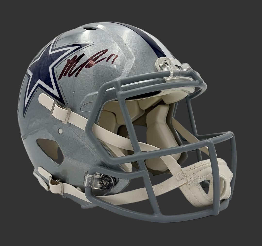Micah Parsons signed Cowboys Full-Size Authentic on-field Speed Helmet - Fanatics COA