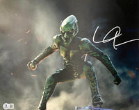 Willem Dafoe Green Goblin signed 11x14 (Spiderman) - Beckett COA